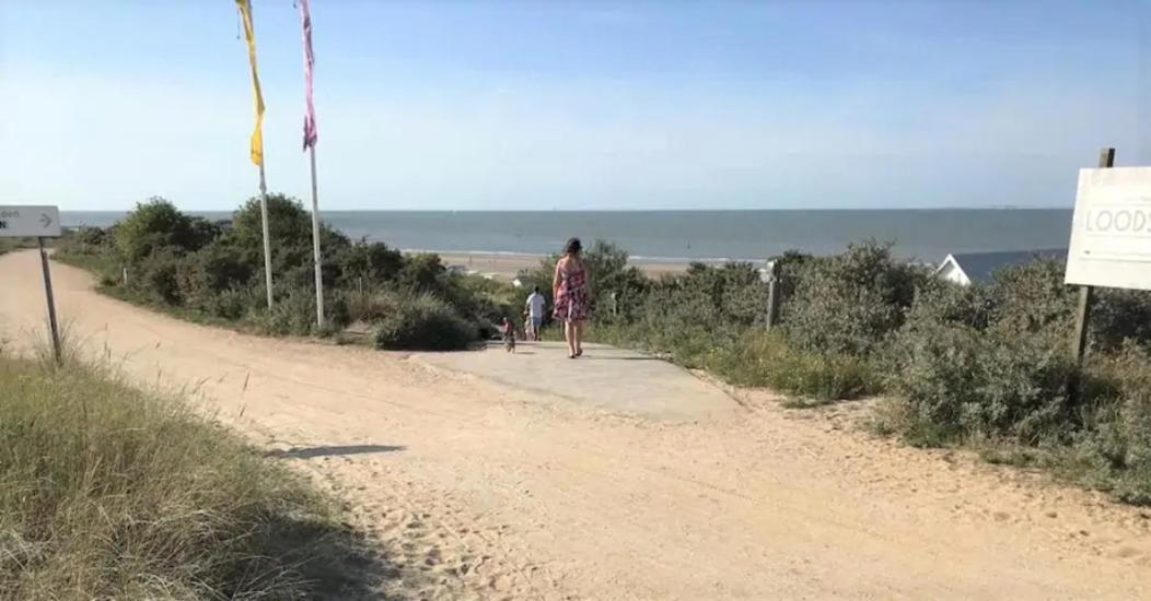 Chalet By The Sea Im Breskens Zeeland Villa Exterior foto